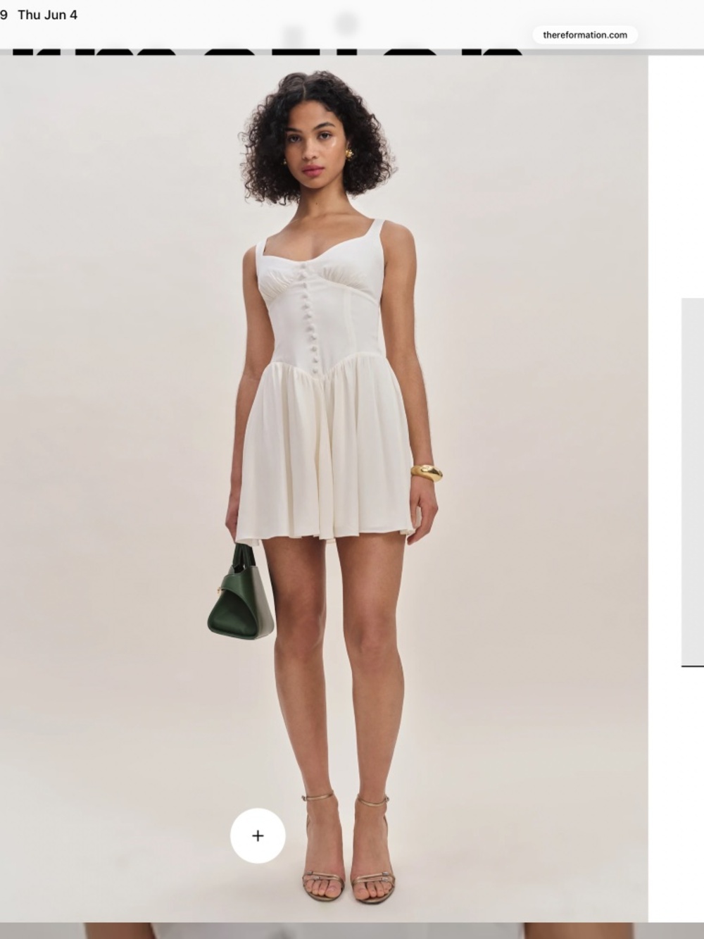 Reformation Wynn Dress Size 6